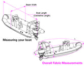 Rib Boat Towing Cover 4.7 - 5.0m